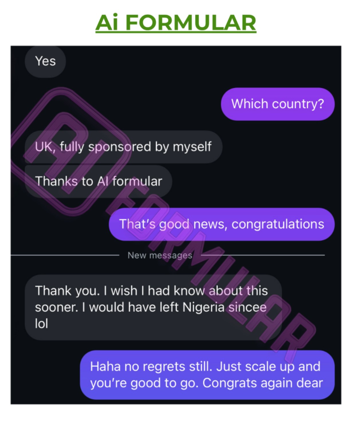Student feedback about travel support